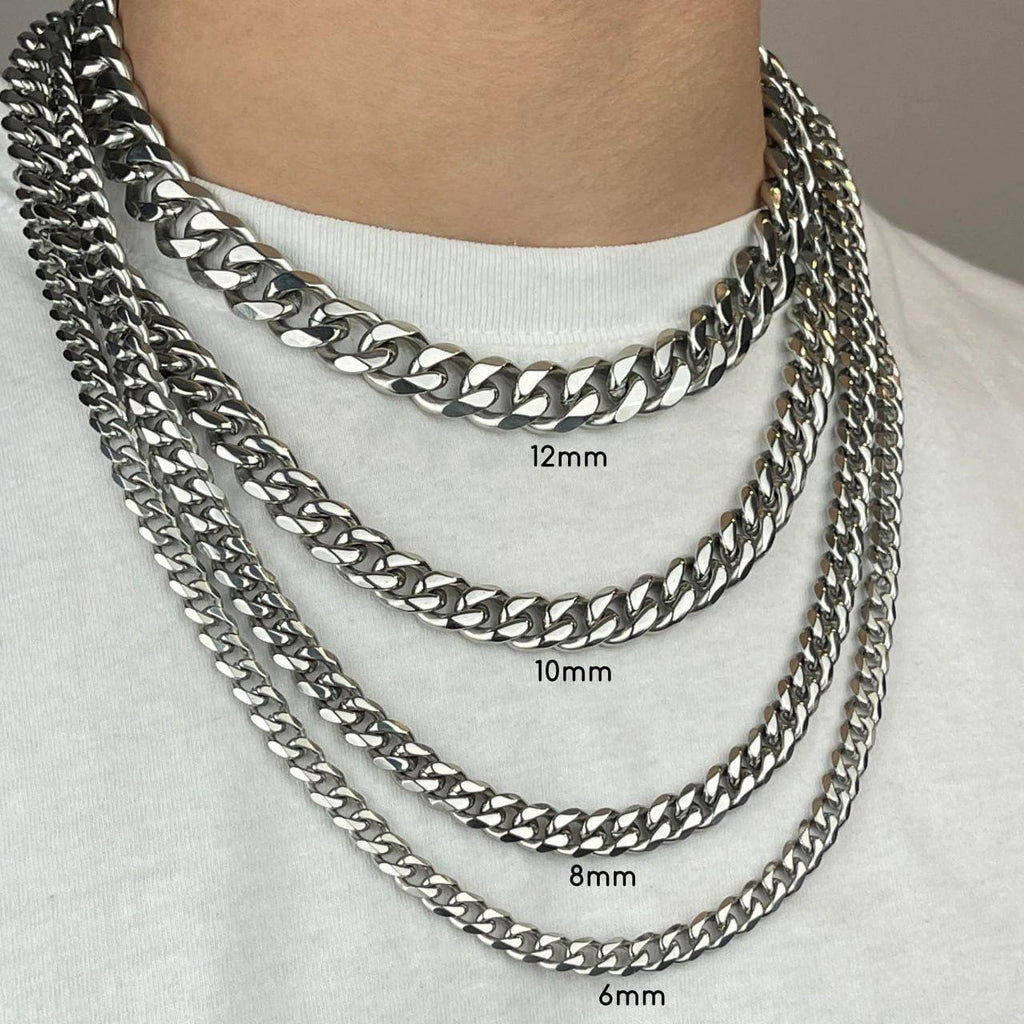 High Polished Cuban Link Necklace