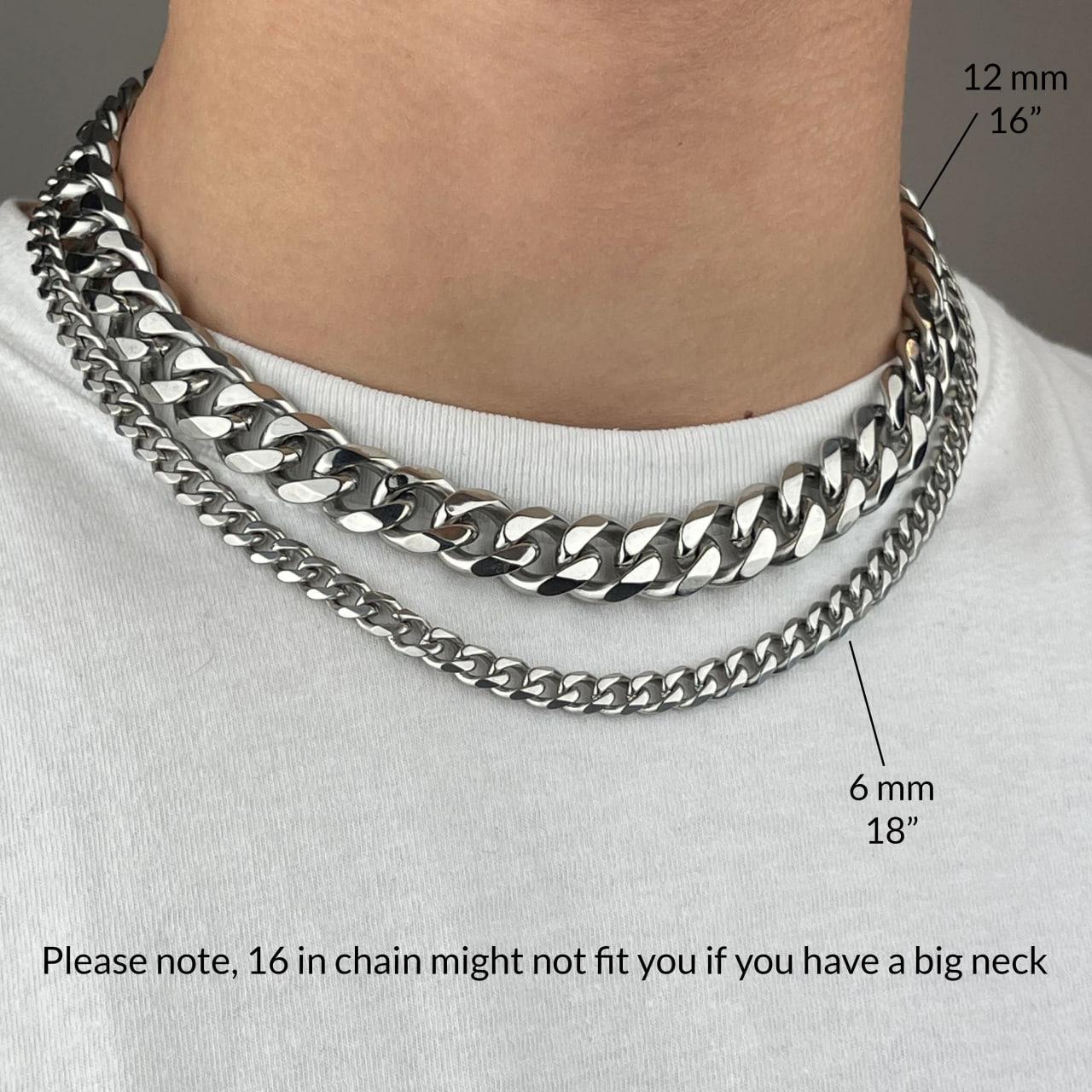 High Polished Cuban Link Necklace