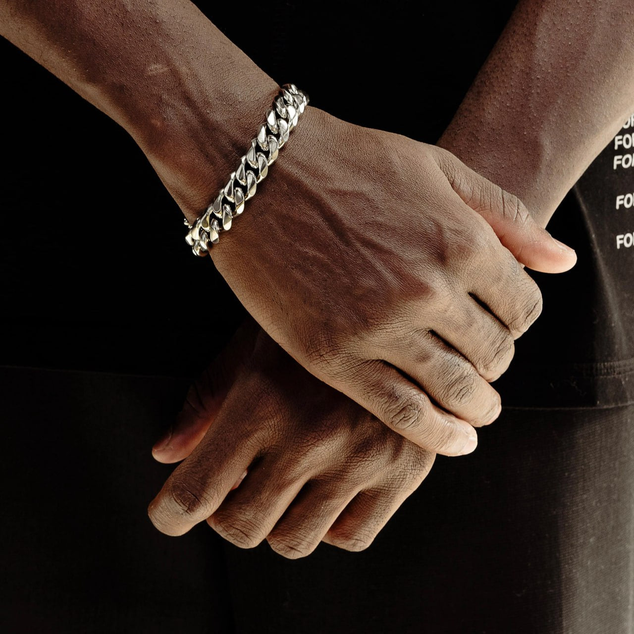High Polished Cuban Link Bracelet